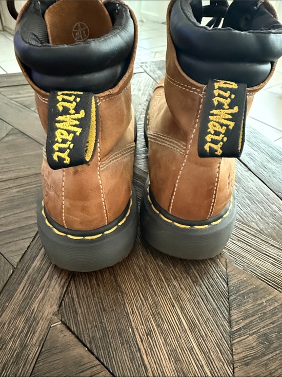 Dr. Martens Vintage 8A88 Chunky Platform Boots Brown Leather Men’s US 9 EU 42 main image 4